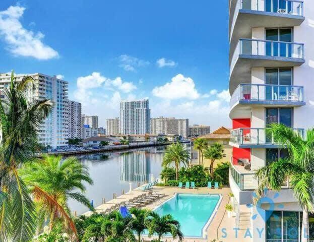 Balcony - Pool - Near Beach - Gym شاطئ هالانديل المظهر الخارجي الصورة