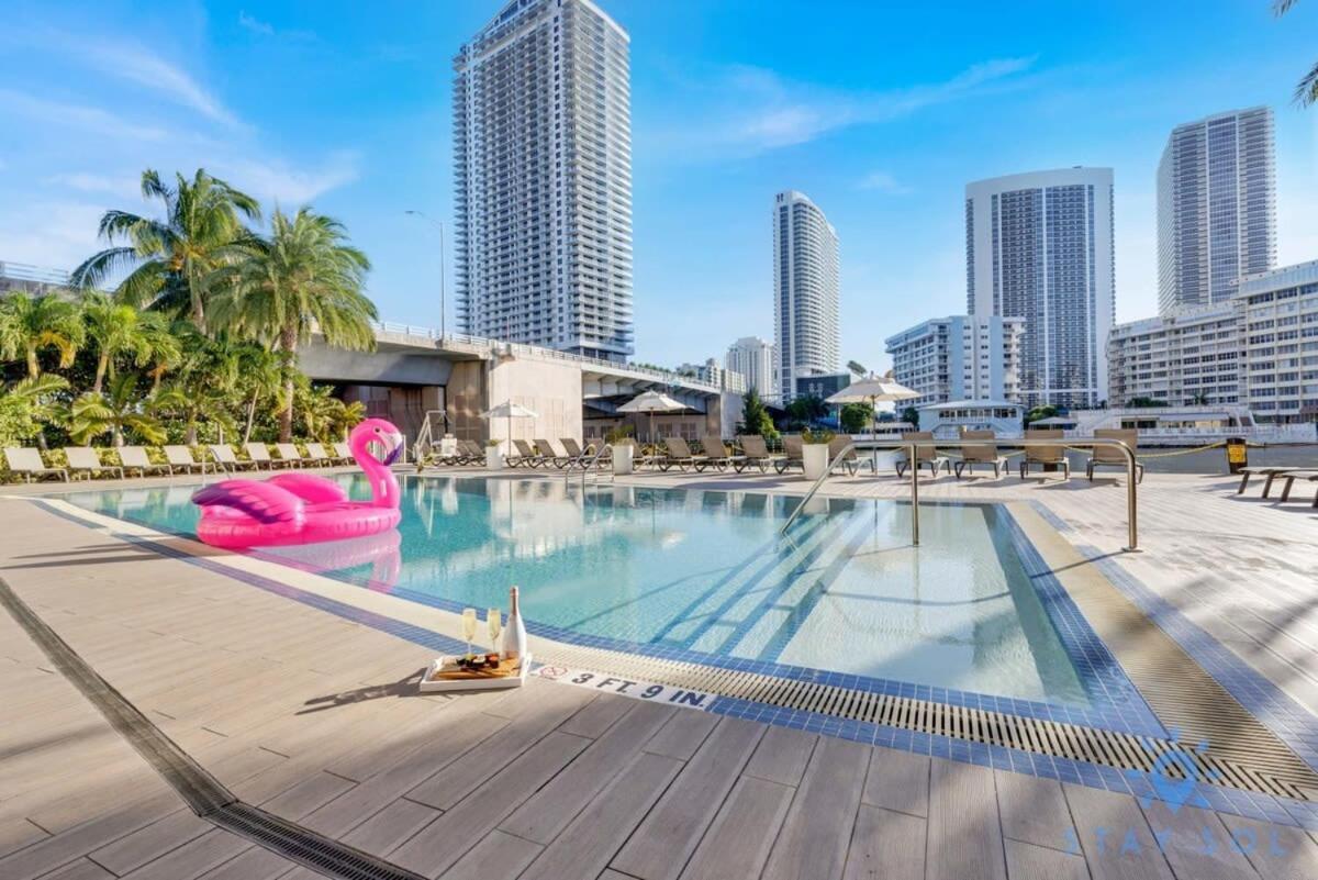 Balcony - Pool - Near Beach - Gym شاطئ هالانديل المظهر الخارجي الصورة