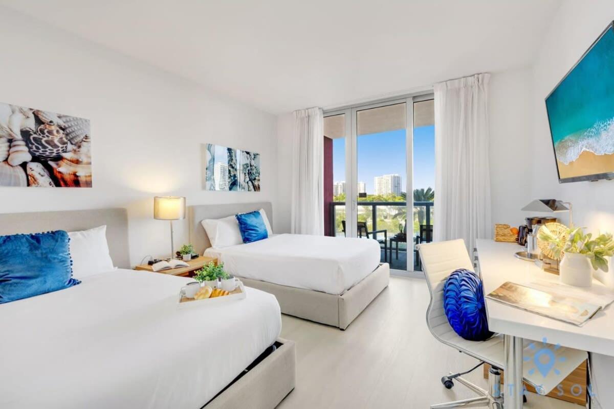 Balcony - Pool - Near Beach - Gym شاطئ هالانديل المظهر الخارجي الصورة